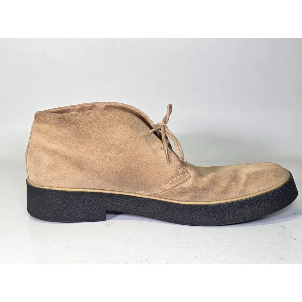 GBX Boots Men's Size 13‎ M Brown Suede Chukka Ankle Leather Lace Up Shoes